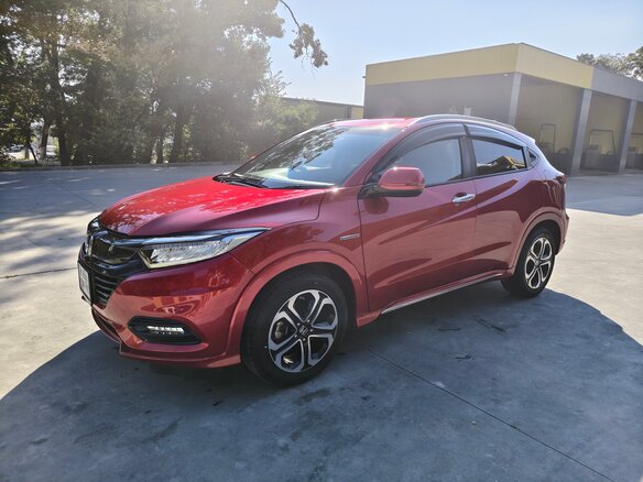 2019 Honda Vezel I Рестайлинг, красный, 2000000 рублей