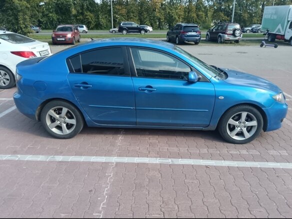 2006 Mazda 3 I (BK), синий, 600000 рублей - вид 2
