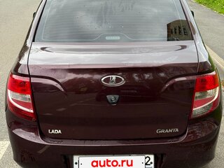 2012 Lada (ВАЗ) Granta I, пурпурный, 330000 рублей, вид 4