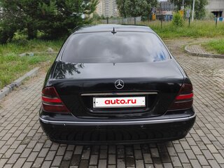 1999 Mercedes-Benz S-Класс 320 IV (W220), чёрный, 685000 рублей, вид 4