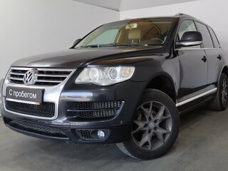 2008 Volkswagen Touareg I Рестайлинг, чёрный, 799000 рублей, вид 3