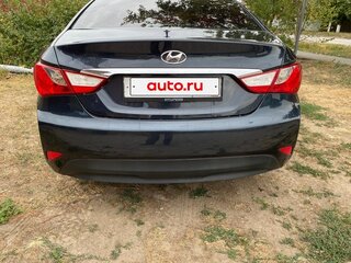 2014 Hyundai Sonata VI (YF), синий, 1150000 рублей, вид 4