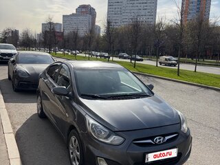 2011 Hyundai Solaris I, серый, 610000 рублей, вид 5