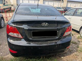 2014 Hyundai Solaris I, чёрный, 724000 рублей, вид 5