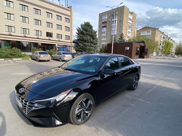 2023 Hyundai Elantra VII (CN7), чёрный, 2250000 рублей - вид 5