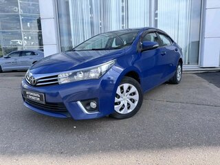 2013 Toyota Corolla XI (E160, E170, E180), синий, 1200000 рублей, вид 2
