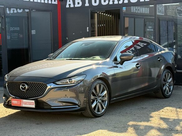 2019 Mazda 6 III (GJ) Рестайлинг 2, серый, 2960000 рублей - вид 4