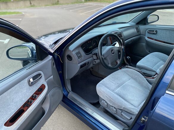 2004 Kia Magentis I Рестайлинг, синий, 239000 рублей - вид 8