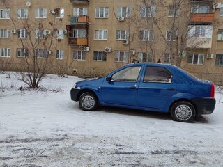 2007 Renault Logan I, синий, 230000 рублей, вид 1