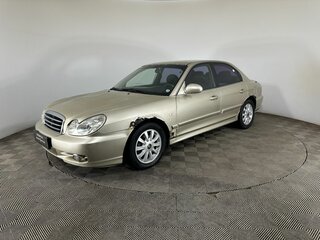 2005 Hyundai Sonata ТагАЗ IV (EF) Рестайлинг, золотистый, 260000 рублей, вид 1