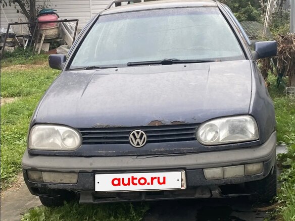 1994 Volkswagen Golf III, синий, 50000 рублей