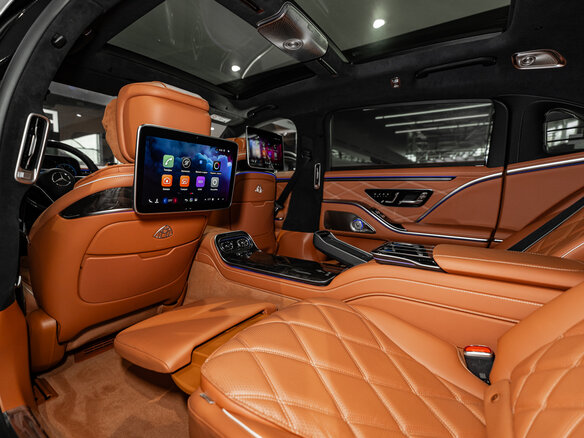 2026 Mercedes-Benz Maybach S-Класс 580 II (Z223) Рестайлинг, чёрный, 34814000 рублей - вид 25