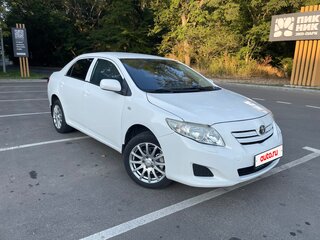 2008 Toyota Corolla AMT X (E140, E150), белый, 650000 рублей, вид 3