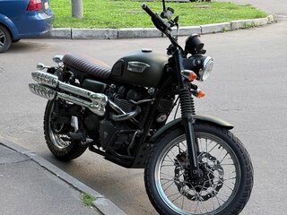 2011 Triumph Scrambler, зелёный, 710000 рублей, вид 2