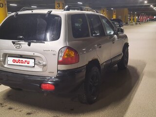 2001 Hyundai Santa Fe I, серебристый, 495000 рублей, вид 5