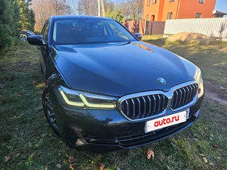 2021 BMW 5 серии 530i VII (G30/G31/G38) Рестайлинг, чёрный, 4450000 рублей, вид 2