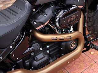 2023 Harley-Davidson Fat Bob, чёрный, 2350000 рублей, вид 5