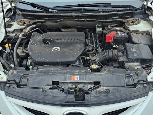 2011 Mazda 6 II (GH) Рестайлинг, белый, 990000 рублей - вид 13