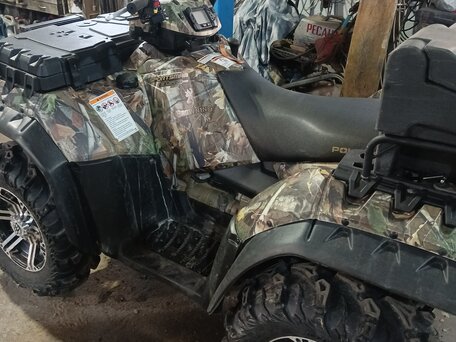 2012 Polaris Sportsman 850, зелёный, 820000 рублей, вид 3