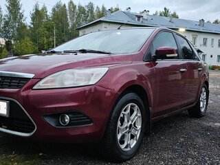 2008 Ford Focus II Рестайлинг, пурпурный, 350000 рублей, вид 1