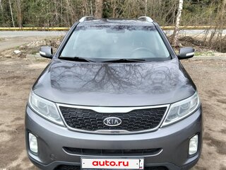 2013 Kia Sorento II Рестайлинг, серый, 1380000 рублей, вид 2