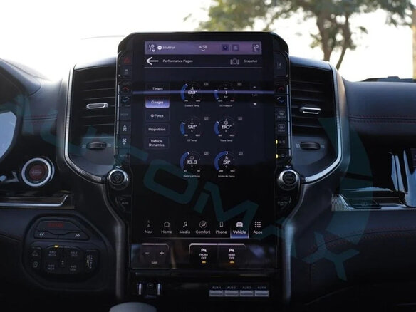 2026 Ram 1500 RHO V Рестайлинг, чёрный - вид 10