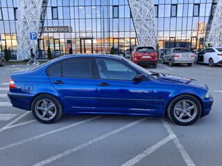 1999 BMW 3 серии 318i IV (E46), синий, 590000 рублей, вид 3