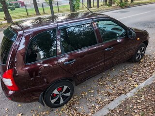 2012 Lada (ВАЗ) Kalina I, красный, 310000 рублей, вид 4