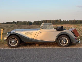 1962 Morgan Plus 4, серебристый, 7200000 рублей, вид 5