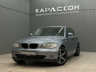2006 BMW 1 серии 118i I (E81/E82/E87/E88), серый, 690000 рублей, вид 2