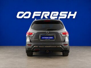 2014 Nissan Pathfinder IV, серый, 1849444 рублей, вид 4