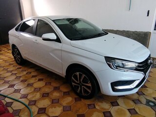 2023 Lada (ВАЗ) Vesta I Рестайлинг (NG), белый, 1330000 рублей, вид 4