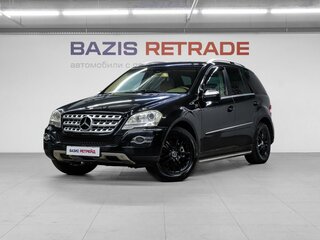 2010 Mercedes-Benz M-Класс 350 II (W164) Рестайлинг, чёрный, 1369000 рублей, вид 1