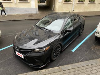 2022 Toyota Camry US Market VIII (XV70) Рестайлинг, чёрный, 2110000 рублей, вид 2