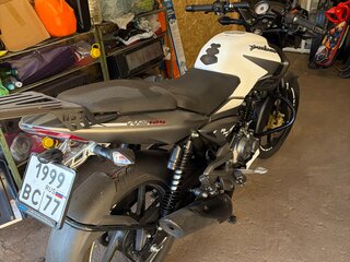 2022 Bajaj Pulsar 125, белый, 160000 рублей, вид 3