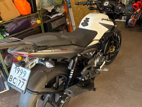 2022 Bajaj Pulsar 125, белый, 160000 рублей, вид 3