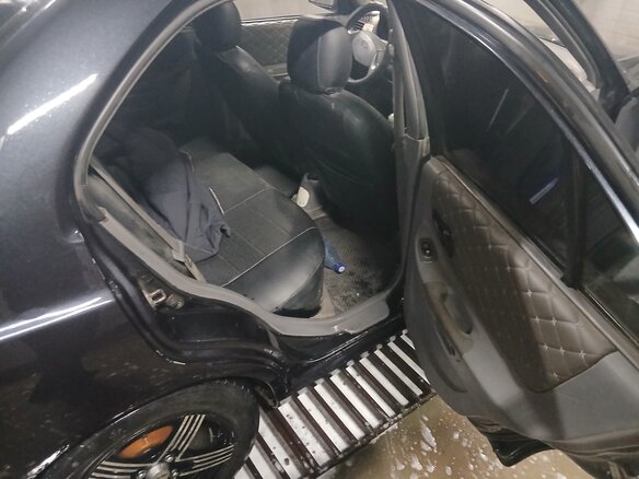 2005 Hyundai Accent ТагАЗ II, чёрный, 420000 рублей - вид 9