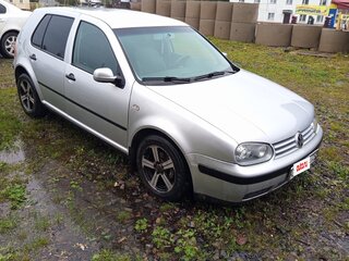 2000 Volkswagen Golf IV, серебристый, 450000 рублей, вид 2