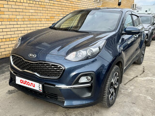 2021 Kia Sportage IV Рестайлинг, синий, 2130000 рублей, вид 1