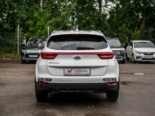 2019 Kia Sportage IV Рестайлинг, белый, 1869000 рублей, вид 4