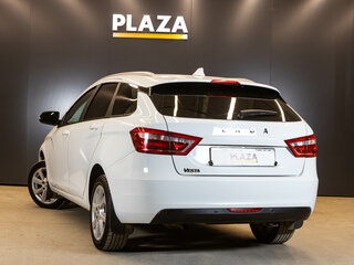 2020 Lada (ВАЗ) Vesta SW I, белый, 1050000 рублей, вид 4