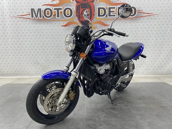 2007 Honda CB 400 Super Four, синий, 355000 рублей - вид 6