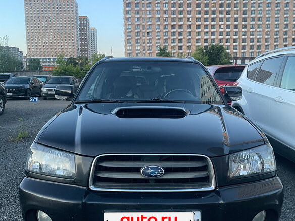 2005 Subaru Forester II, чёрный - вид 2