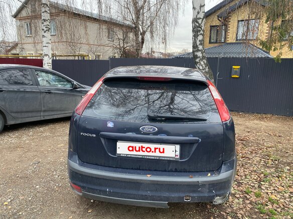 2007 Ford Focus II, синий - вид 4