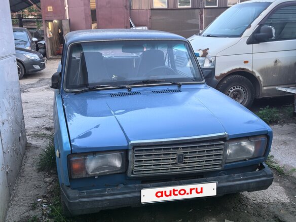 2005 Lada (ВАЗ) 2107, синий, 95000 рублей - вид 1