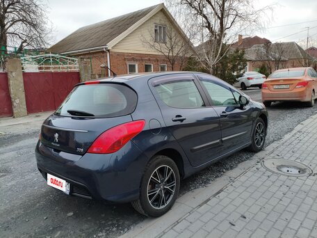 2011 Peugeot 308 I Рестайлинг, синий, 430000 рублей, вид 3