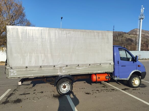2009 ГАЗ ГАЗель (3302), синий, 550000 рублей - вид 3