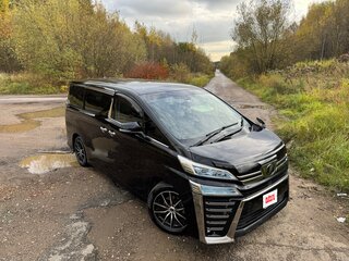 2018 Toyota Vellfire II Рестайлинг, чёрный, 3500000 рублей, вид 4