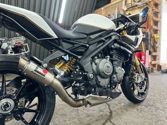 2022 Triumph Speed Triple, белый, 1550000 рублей - вид 31