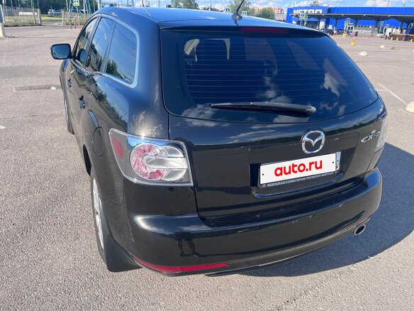 2011 Mazda CX-7 I Рестайлинг, чёрный - вид 8
